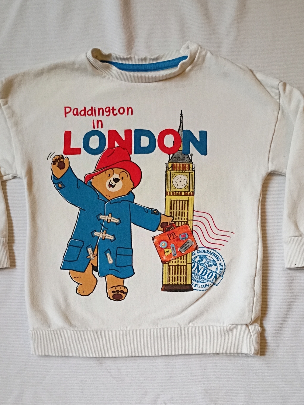Paddington in London Kids Cotton Sweatshirt